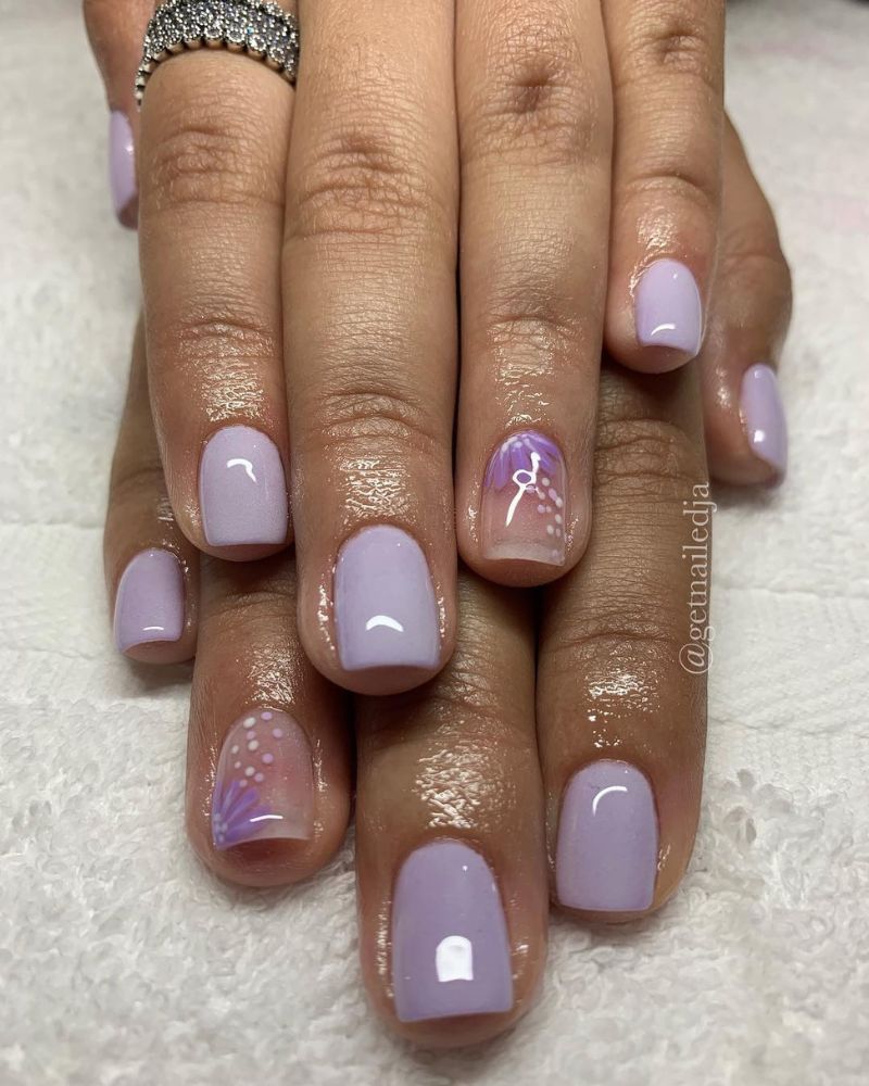 light purple nails with design
acrylic light purple nails
light purple nails ideas
short light purple nails