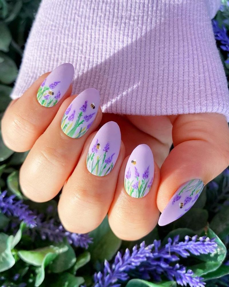 purple nails ideas 
lavender nails design
lavender nails ideas