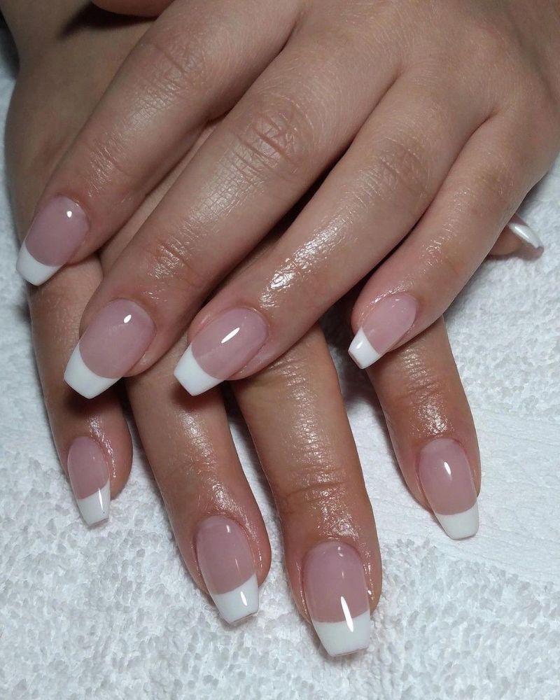 french nails, french tip nails