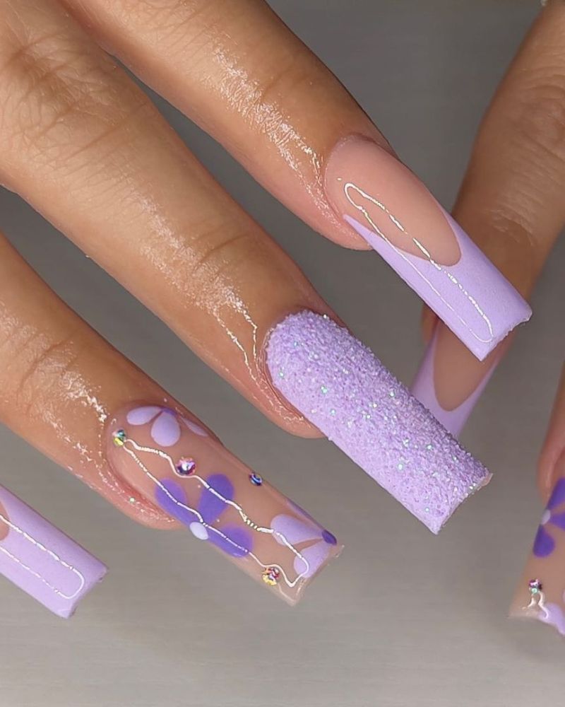 lavender nails ideas
lavender nails salon
light purple nails