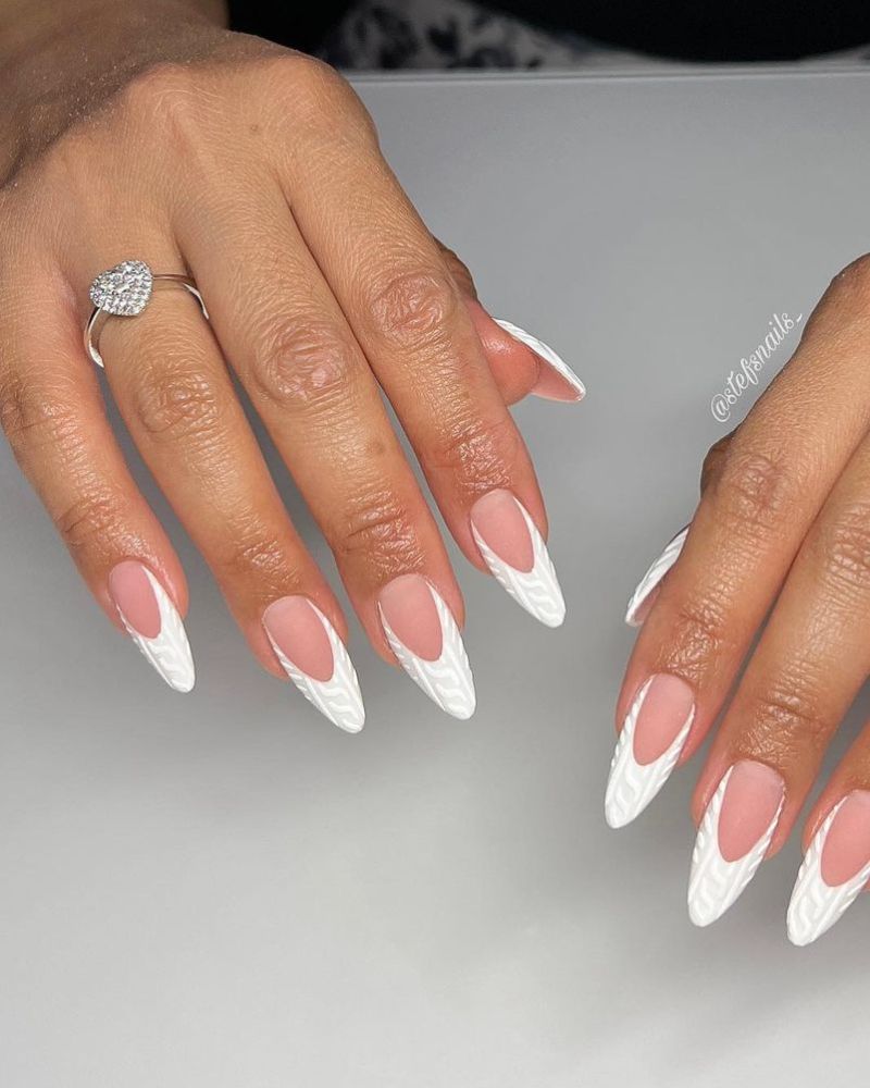 french manicure 3d ideas