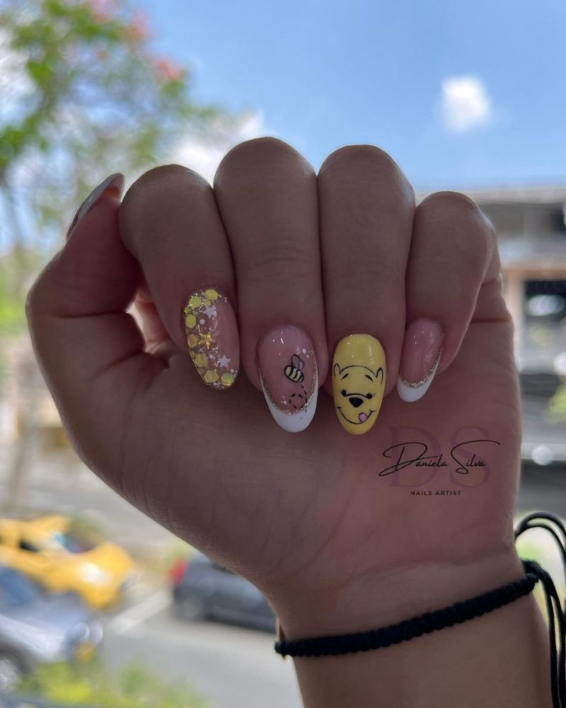 winnie the pooh nails