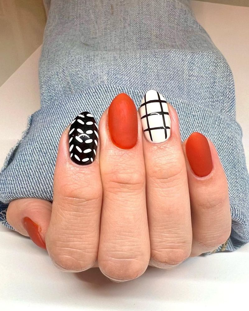 cute nail art for autumn