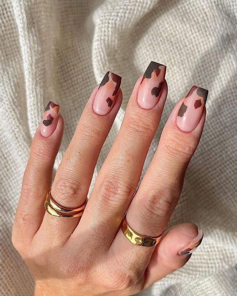 elegant fall manicure