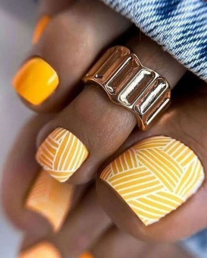 summer foot nails designs