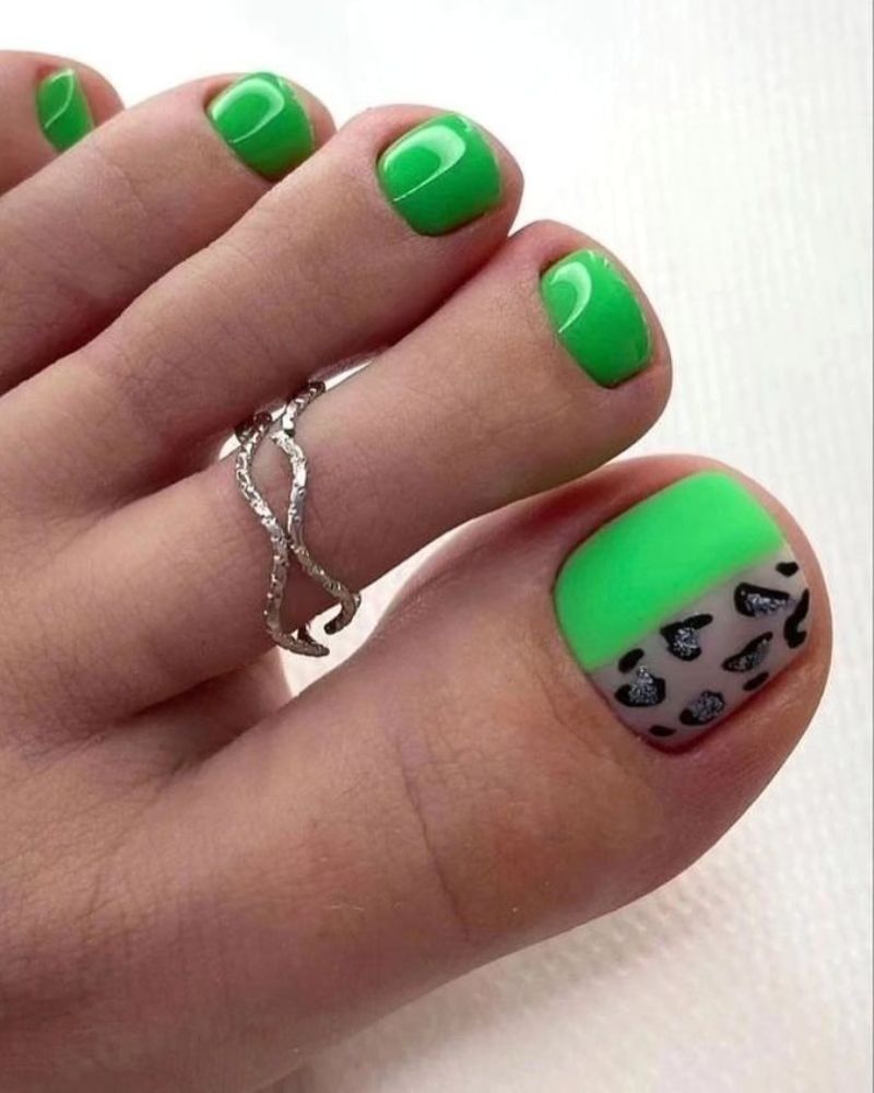 summer nail designs for feet