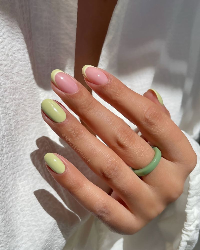 simple summer nails, june nails