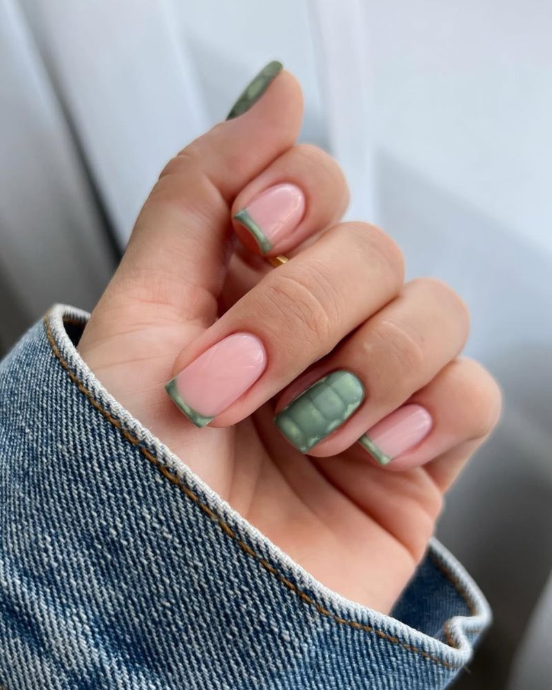 croc nail art design for summer